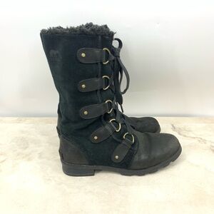 Sorel Black Winter & Rain Boots